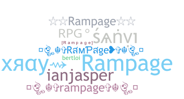 Smeknamn - Rampage