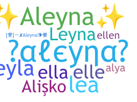 Smeknamn - aleyna