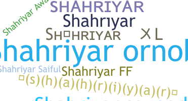 Smeknamn - Shahriyar