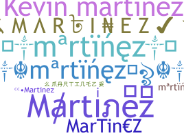 Smeknamn - Martinez