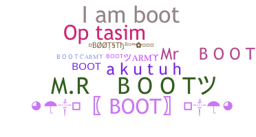 Smeknamn - Boot