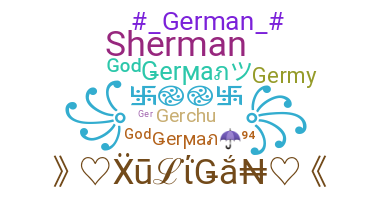 Smeknamn - German