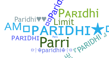 Smeknamn - Paridhi