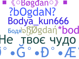 Smeknamn - Bogdan
