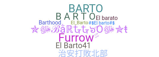Smeknamn - Barto