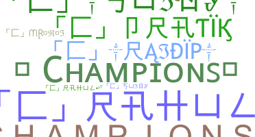 Smeknamn - Champions