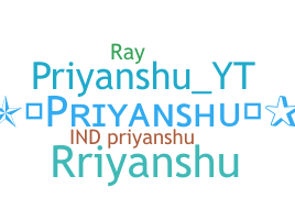 Smeknamn - priyanshuraj