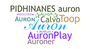 Smeknamn - Auron