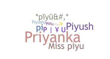 Smeknamn - Piyu