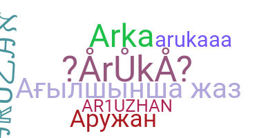 Smeknamn - Aruzhan