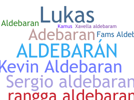Smeknamn - Aldebaran