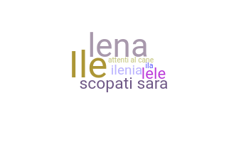 Smeknamn - Ilenia