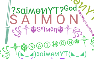 Smeknamn - Saimon