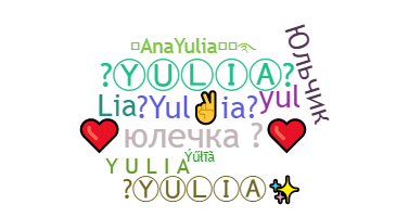 Smeknamn - Yulia