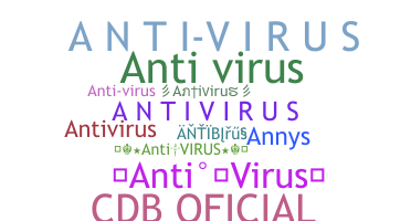 Smeknamn - antivirus