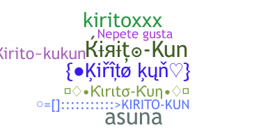 Smeknamn - Kiritokun