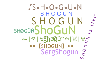 Smeknamn - Shogun