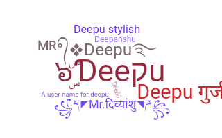 Smeknamn - Deepu