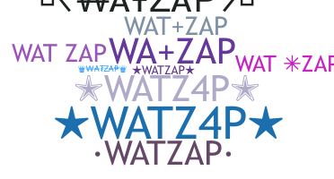 Smeknamn - watzap