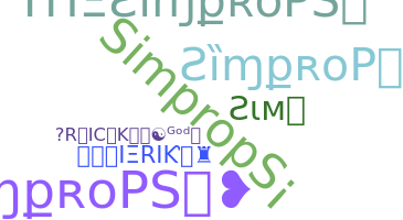 Smeknamn - SIMproPs
