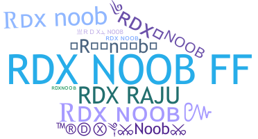 Smeknamn - RDXnoob
