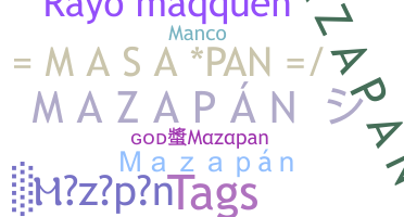 Smeknamn - Mazapan