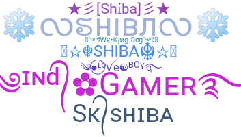 Smeknamn - Shiba