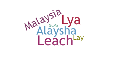 Smeknamn - laysha