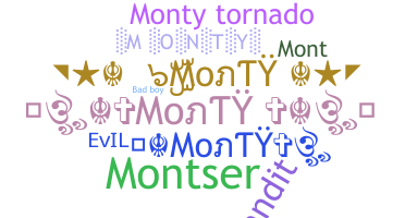 Smeknamn - Monty