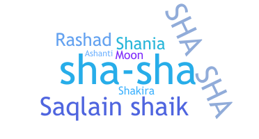 Smeknamn - Shasha