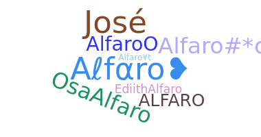 Smeknamn - Alfaro