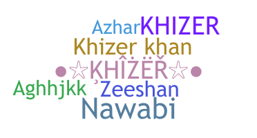 Smeknamn - Khizer