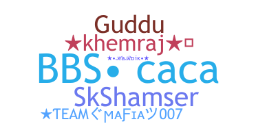 Smeknamn - TeamMafia007