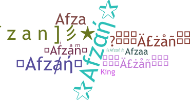 Smeknamn - Afzan