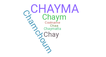 Smeknamn - Chayma