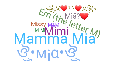 Smeknamn - Mia