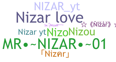 Smeknamn - Nizar