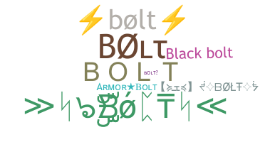 Smeknamn - Bolt