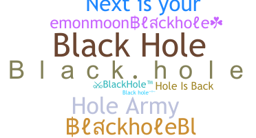 Smeknamn - Blackhole